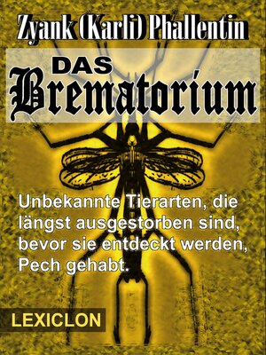 cover image of Das Brematorium